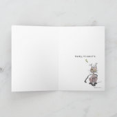 感謝してい喫煙 サンキューカード (内部)