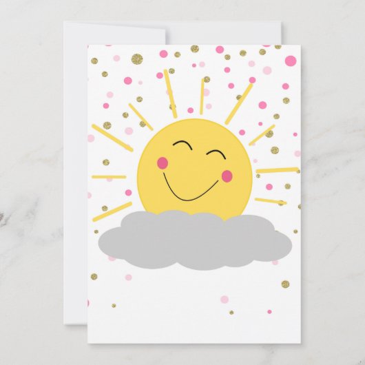 感謝してい夏ギフトカードホルダー先生 招待状 (裏面)