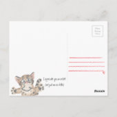 感謝してい大葉書 ポストカード (裏面)