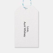 感謝してい天国 | ニュートラルクラウドとブルークラウド ギフトタグ (裏面)