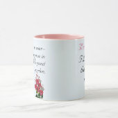 感謝してい姉妹の神パーソナライズされた マグカップ (中央)