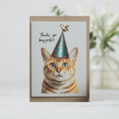 「感謝してい完璧のために」 サンキューカード (スタンド正面)