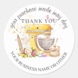 感謝してい小ベーカリーの購入。 ラウンドシール