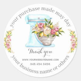 感謝してい小ベーカリーの購入。 ラウンドシール