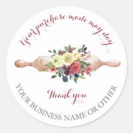 感謝してい小ベーカリーの購入。 ラウンドシール