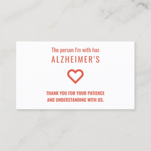 感謝してい忍耐がカードを出す 名刺 (裏面)