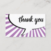 感謝してい忍耐がカードを出す 名刺 (正面)