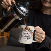 感謝してい応援に向かって コーヒーマグカップ