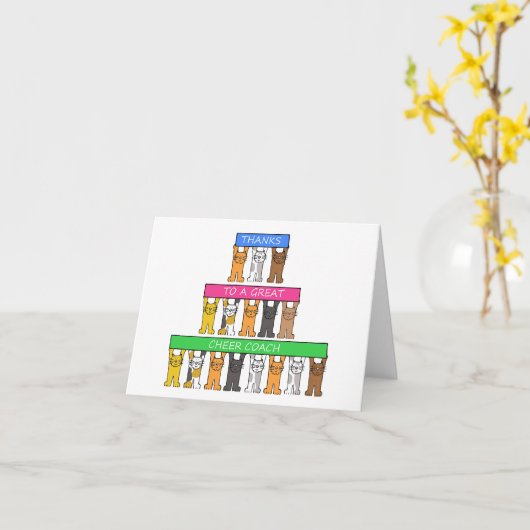 感謝してい応援へ カード (黄色い花)