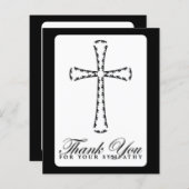 感謝してい悔やみや弔慰エレガントだ (正面/裏面)