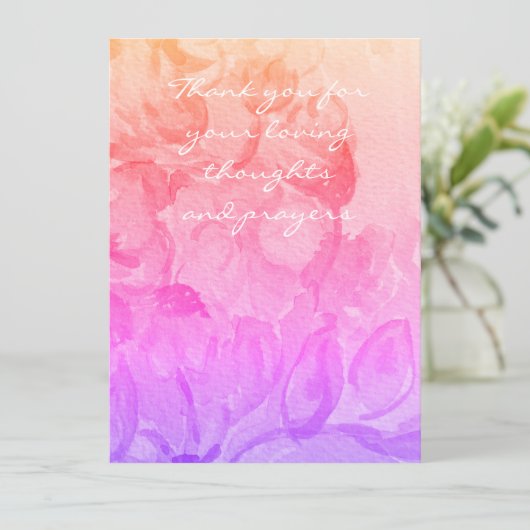 感謝してい悔やみや弔慰 (スタンド正面)