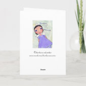 感謝してい患者の介護気に者 サンキューカード (裏面)