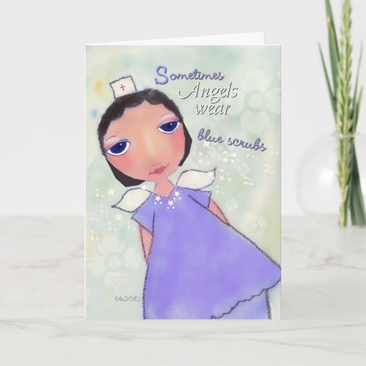 感謝してい患者の介護気に者 サンキューカード (正面)