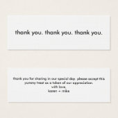 感謝してい感謝していよ。感謝してい.. (正面&裏面)