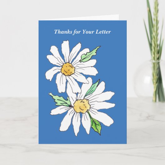 感謝してい手紙 カード (正面)