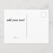 感謝してい折り曲げ招待状 インビテーションポストカード (裏面)