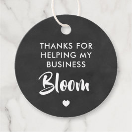 感謝してい救済の業務開花ギフトラベル フェイバータグ