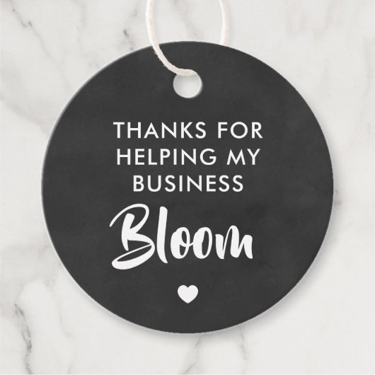 感謝してい救済の業務開花ギフトラベル フェイバータグ (正面)