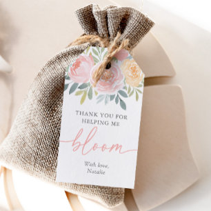 感謝してい救済の私の開花先生評価 ギフトタグ