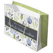 感謝してい救済の米国の開花先生抱き枕 ラージペーパーバッグ (正面アングル)