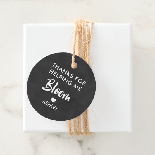 感謝してい救済の開花ラベル用の黒板 フェイバータグ (インサイチュ)
