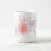 感謝してい救済の開花 コーヒーマグカップ (中央)