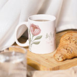 感謝してい救済の開花 コーヒーマグカップ<br><div class="desc">この美しい水色フローラで感謝を示す感謝していよ救済"私の開花"マグ!完璧な先生!</div>