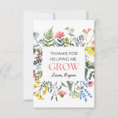 感謝してい救済は私が先生を育てる サンキューカード (正面)