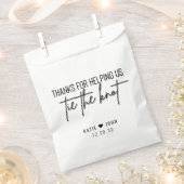 感謝してい救済は結び目の書道 フェイバーバッグ (クリップ留めされた状態)