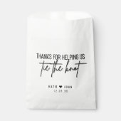 感謝してい救済は結び目の書道 フェイバーバッグ (正面)