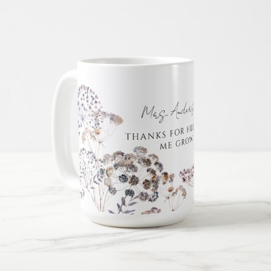 感謝してい救済僕は大きなマグカップ コーヒーマグカップ (正面左)