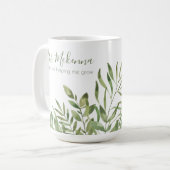 感謝してい救済僕は大きなマグカップ コーヒーマグカップ (正面左)