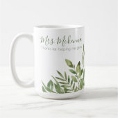 感謝してい救済僕は大きなマグカップ コーヒーマグカップ (左)