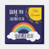 感謝してい救済明るく照らす マグネット (正面)