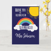 感謝してい救済私たちが輝く カード (黄色い花)