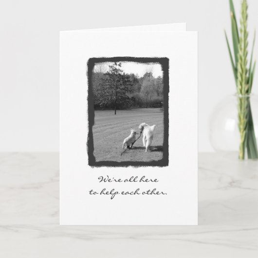 感謝してい救済私に！ サンキューカード (正面)