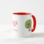 感謝してい救済私の成長のためのパーソナライズされた先生 マグカップ (正面右)