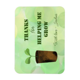 感謝してい救済私の成長サンキューカード マグネット