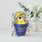 感謝してい救済私は成長する ポストカード (スタンド正面)