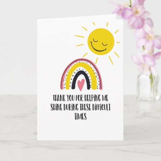 感謝してい救済私シャインカードがん病 カード (蘭)