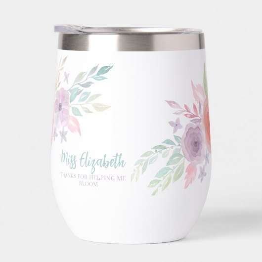 感謝してい救済ForMe開花ウォーターボトル (右面)