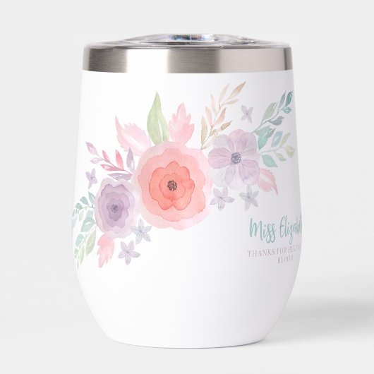 感謝してい救済ForMe開花ウォーターボトル (正面)