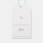 感謝してい教え米国のおもしろい先生芸術 ギフトタグ (裏面)