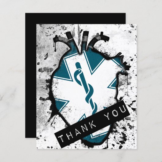 感謝してい最初の応答者 (正面/裏面)