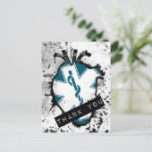 感謝してい最初の応答者 ポストカード (スタンド正面)