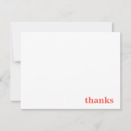 感謝してい最高のサンゴ サンキューカード