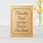 感謝してい最高のフェイク・エンボス カード (黄色い花)