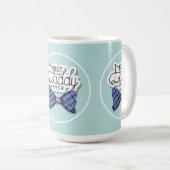 感謝してい最高の父親のパパ コーヒーマグカップ (正面右)