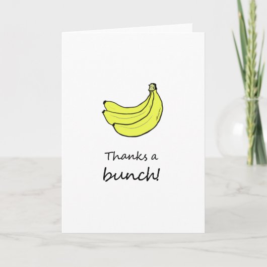 感謝してい束カード サンキューカード (正面)