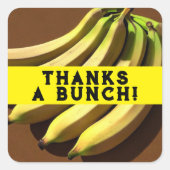 感謝してい束 スクエアシール (正面)